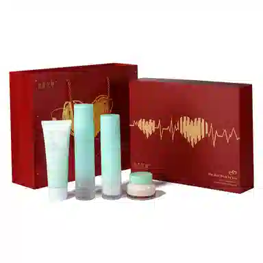 水木花草 白松露酵母 护肤套装 保湿补水抗氧化控油 七件套礼盒