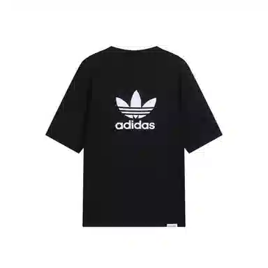 adidas Logo Print T-Shirt Black
