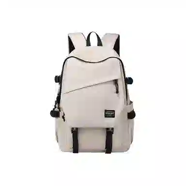 木村耀司 休闲简约百搭大容量初高中大学生通勤潮流多功能旅游 牛津纺 双肩包书包旅行包电脑包背包 常规 男女同款 多色