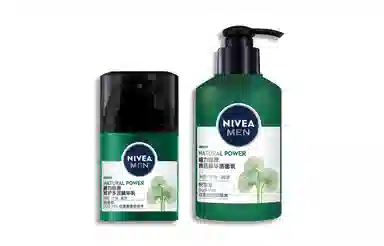 妮维雅 男士积雪草回血瓶植力抚纹 护肤套装 修护补水保湿滋润抗氧化