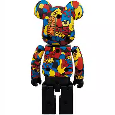 BERBRICK x A BATHING APE MEDICOM TOY 200 14.5cm