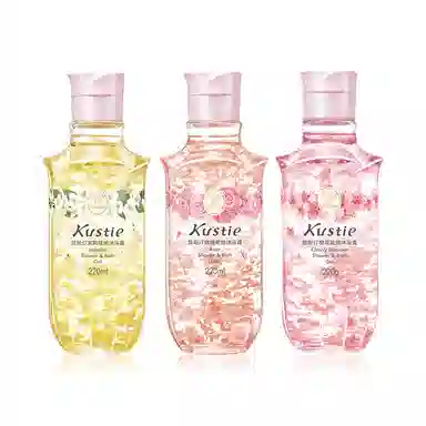 蔻斯汀 樱花花瓣香氛沐浴露洗发水系列 明星同款  蓬松控油 持久留香 清洁保湿滋润伴手礼 清新舒缓 学生小瓶容量组合套装