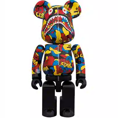 BERBRICK x A BATHING APE MEDICOM TOY 200 14.5cm