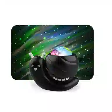 雄俊 蜗牛星云星空投影 氛围灯 蓝牙音箱北极光投影灯 智能玩具