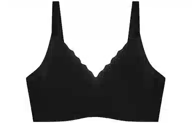 浪莎 无痕薄款透气美背防下垂软支撑小胸聚拢文胸