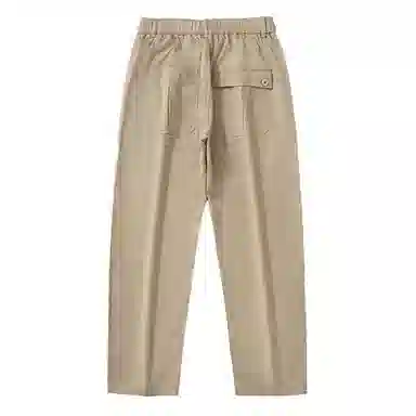 赞仕 机能工装裤直筒纯色百搭宽松潮牌多口袋长裤子休闲裤 男女同款