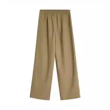 茵曼 新中式盘扣飘带国风宽松休闲裤 女款