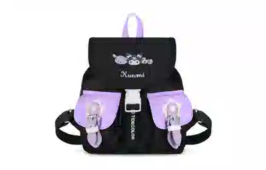 ZGO Sanrio Backpack Black Purple