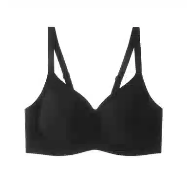 内在密码 大胸显小聚拢薄款无痕透果冻条上托防下垂舒适文胸 女款