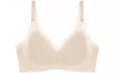 浪莎 无痕薄款透气美背防下垂软支撑小胸聚拢文胸