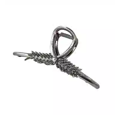 贯古今 高端麦穗抓夹女高级感后脑勺仙气美鲨鱼夹发卡头饰 发夹 女款