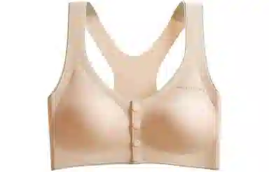 浪莎 纯色薄款背心式文胸