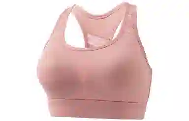 浪莎 纯色防震防下垂美背大胸显小文胸