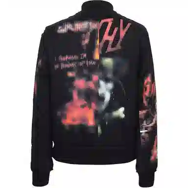 Givenchy Long Sleeve Zip Jacket Black