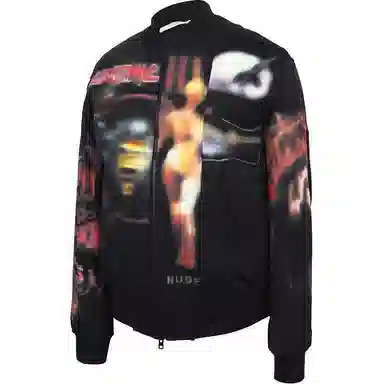 Givenchy Long Sleeve Zip Jacket Black