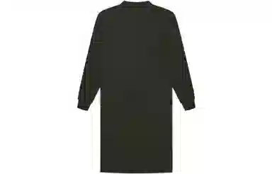 Fear of God Essentials FW22 Womens LS Tee Dress Off Black