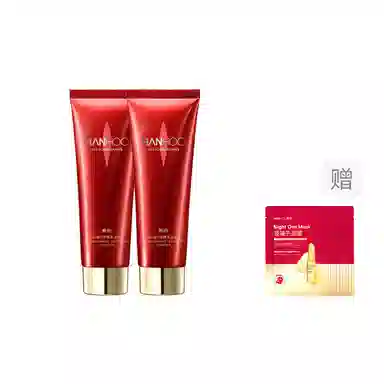 韩后 红石榴红茶酵素精粹套装护肤套装 保湿抗氧化淡纹紧致 洁面爽肤水乳液面霜精华