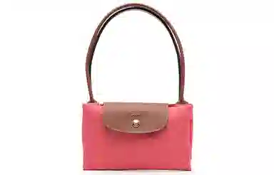Longchamp Le Pliage 28 Coral Red