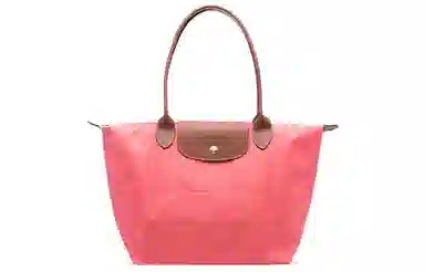 Longchamp Le Pliage 28 Coral Red