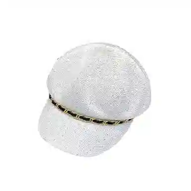 撞青春 镂空八角显脸款透气 涤纶 贝雷帽 女款