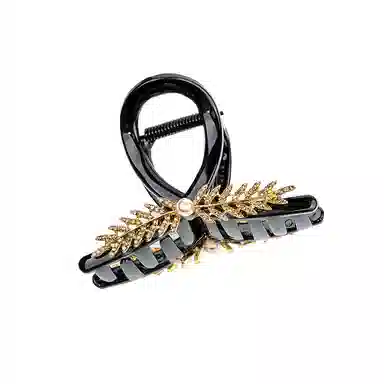 卡铂雅 金色潮流设计港风气质复古极简高级感 亚克力 发夹 女款