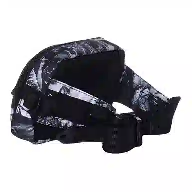 LiNing CF Series Waist Bag Black White