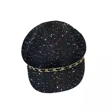 撞青春 镂空八角显脸款透气 涤纶 贝雷帽 女款