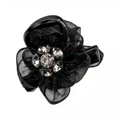 卡铂雅 黑色清新设计极简高级感港风气质休闲 发夹 女款