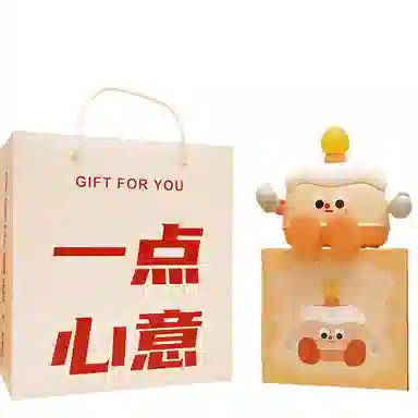 雄俊 创意生日蛋糕拍拍灯 可爱八音盒会唱歌小夜灯 氛围感 玩具