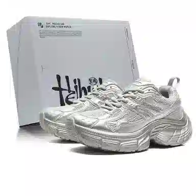 黑魂 时尚厚底舒适简约 防滑耐磨透气增高 低帮 老爹鞋 男女同款