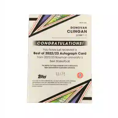Topps Bowman 2022-23 3275