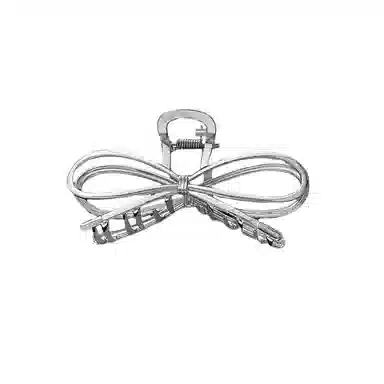 水中玉 简约金属大号抓夹高级感气质后脑勺发抓盘发鲨鱼夹 发夹 女款