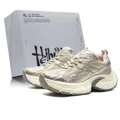 黑魂 时尚厚底舒适简约 防滑耐磨透气增高 低帮 老爹鞋 男女同款