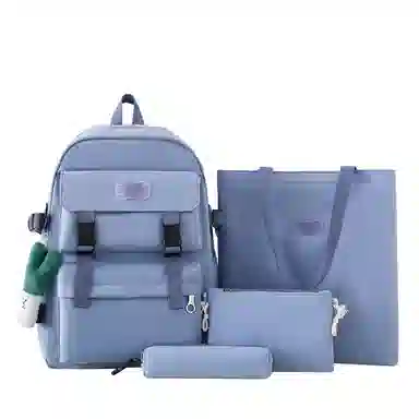 尊梵 双肩包 多功能校园小清新拉链开合   尼龙 女款 多色