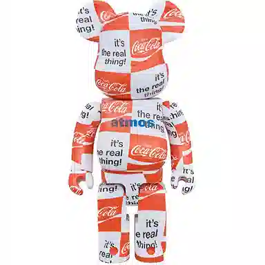 BE@RBRICK x Coca-Cola x atmos Checkerboard