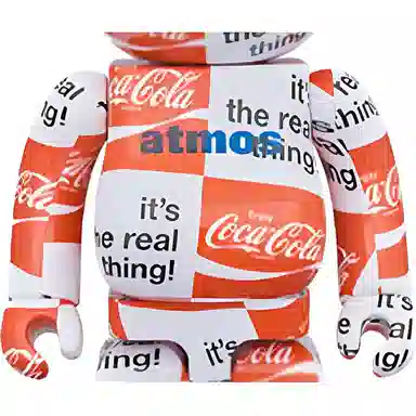 BE@RBRICK x Coca-Cola x atmos Checkerboard