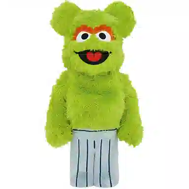BERBRICK x SESAME STREET OSCAR THE GROUCH Costume Ver. 1000 70cm