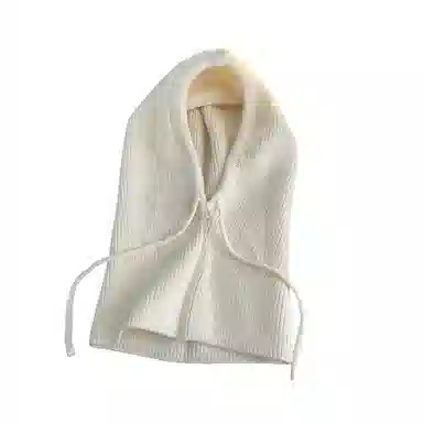 撞青春 巴拉克拉法帽秋冬款大头围防寒保暖毛线帽子护耳包头帽 聚酯纤维 针织帽 女款