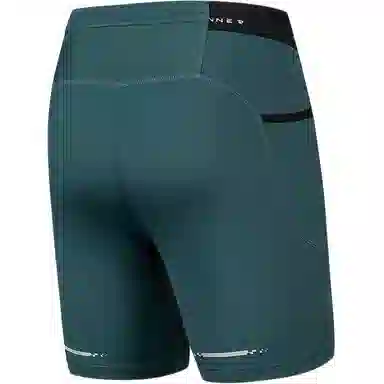 乔丹 拼色字母中腰舒适透气五分运动短裤 男款 暗夜绿