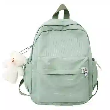 巴朗熊  女生尼龙小书包日系小清新双肩包韩版多色学生旅行背包