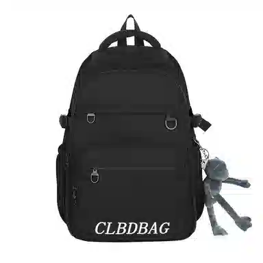 尊梵 日系休闲简约中性风时尚日常上课通勤百搭 尼龙 双肩包 白色/灰色/黑色/绿色