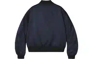 PSO Brand Nylon Bomber Jacket