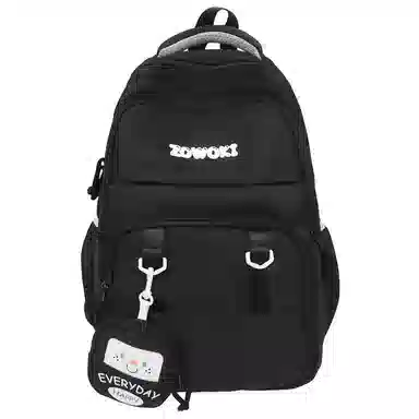 行途 大容量简约时尚大学生休闲旅行 背包双肩包 男女同款情侣款 多色 尼龙