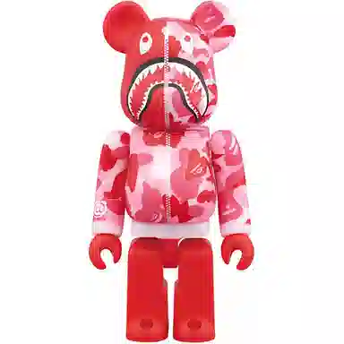 BE@RBRICK x BAPE Camo Shark