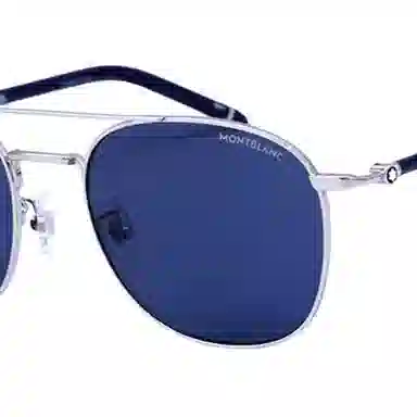 Montblanc Aviator Sunglasses Silver