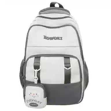 行途 大容量简约时尚大学生休闲旅行 背包双肩包 男女同款情侣款 多色 尼龙