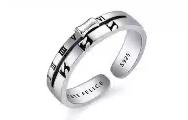 L’Estate Felice L Series LF Roman Numeral Ring
