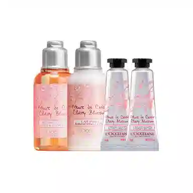 欧舒丹 甜蜜樱花系列手霜沐浴润肤小样便携 旅行装 保湿补水清洁 香氛持久留香