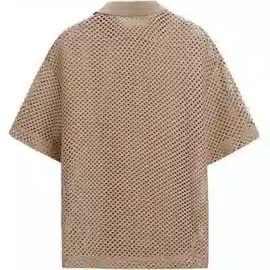 ZARA Polo Shirt Light Brown