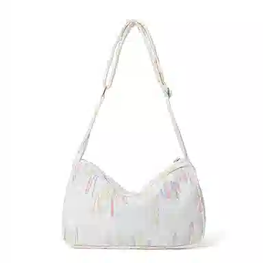 Master Canvas Rainbow Stripe Crossbody Bag